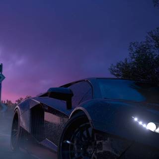 Drift car iPhone wallpaper