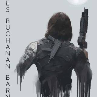 Bucky Barnes iPhone wallpaper