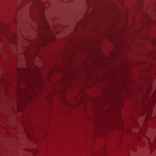Scarlet Witch phone wallpaper