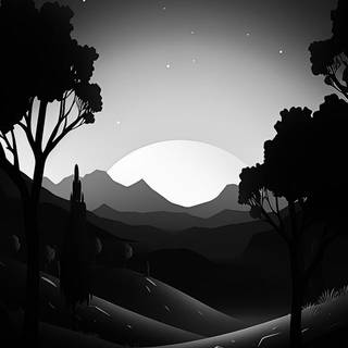 Black minimal iPhone wallpaper