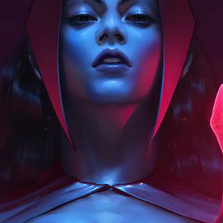 Scarlet Witch phone wallpaper