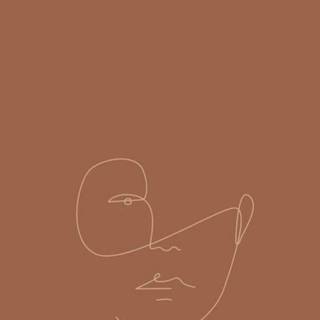 iPhone brown wallpaper