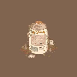 iPhone brown wallpaper