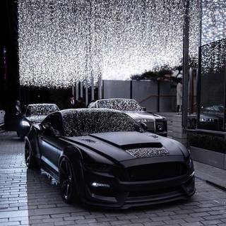 Dark car phone wallpaper