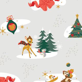 Disney winter phone wallpaper