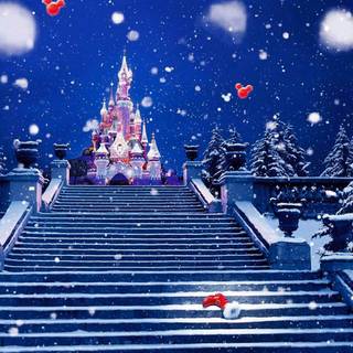 Paris Xmas wallpaper