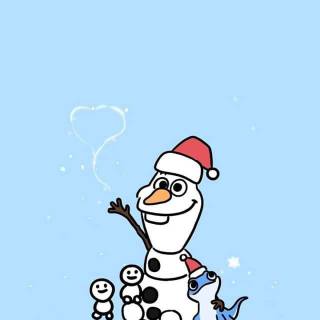 Disney winter phone wallpaper