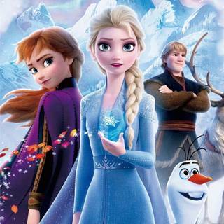 Disney winter phone wallpaper