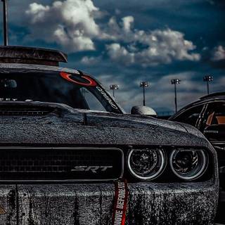 Dark car phone wallpaper