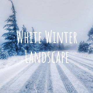 Aesthetic laptop winter wallpaper