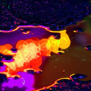 iPhone 12 neon wallpaper