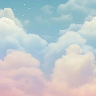 Cloudy iPhone wallpaper