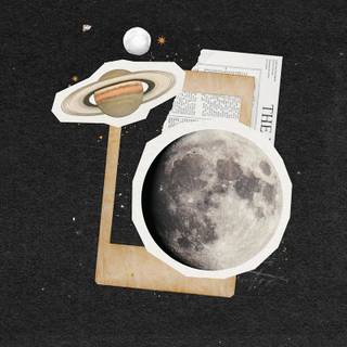 Aesthetic iPhone collage wallpaper