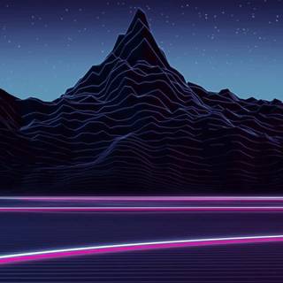 iPhone 12 neon wallpaper