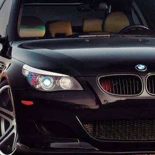 BMW E60 iPhone wallpaper