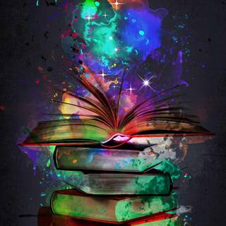 Books iPhone wallpaper