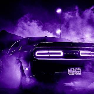 Neon car phone wallpaper