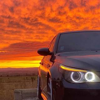 BMW E60 iPhone wallpaper