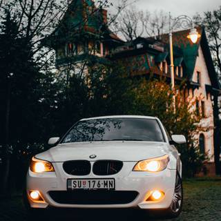 BMW E60 iPhone wallpaper