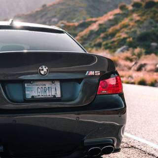 BMW E60 iPhone wallpaper