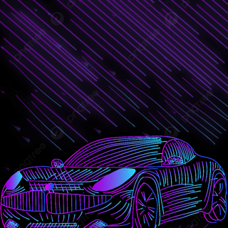 Neon car phone wallpaper