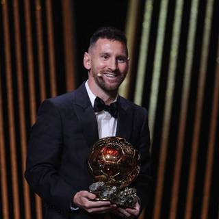 Messi Ballon D'Or 2023 wallpaper