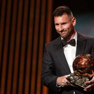 Messi Ballon D'Or 2023 wallpaper