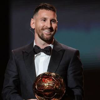 Messi Ballon D'Or 2023 wallpaper