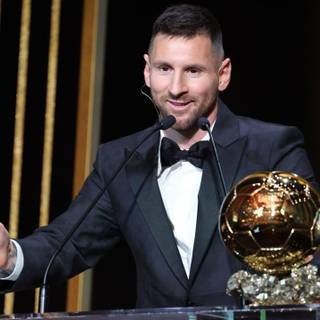 Messi Ballon D'Or 2023 wallpaper