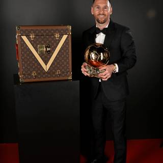 Messi Ballon D'Or 2023 wallpaper