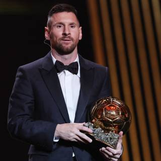 Messi Ballon D'Or 2023 wallpaper