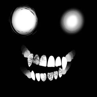 Disturbing face wallpaper