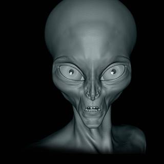 Disturbing face wallpaper