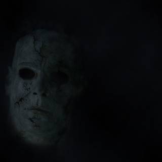 Disturbing face wallpaper