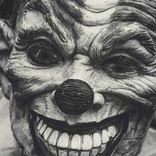 Disturbing face wallpaper