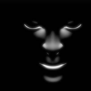 Disturbing face wallpaper