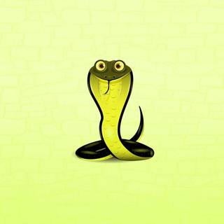 Kawaii snake wallpaper