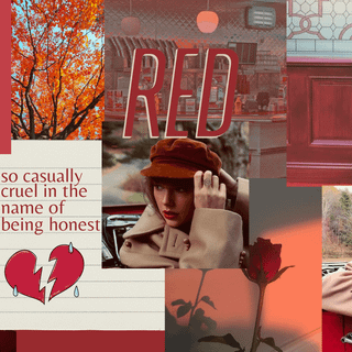 Taylor Swift Red album wallpaper