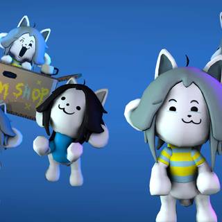 Undertale Temmie wallpaper