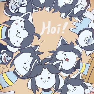 Undertale Temmie wallpaper