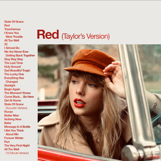 Taylor Swift Red album wallpaper