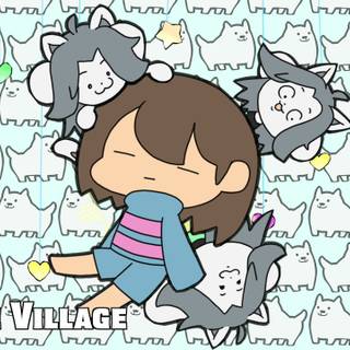Undertale Temmie wallpaper