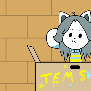 Undertale Temmie wallpaper