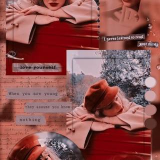 Taylor Swift Red album wallpaper