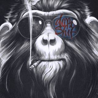 Drippy monkey wallpaper