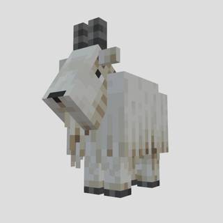 Minecraft goat wallpaper