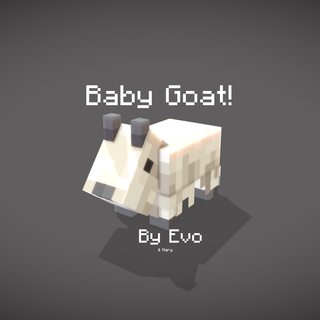 Minecraft goat wallpaper