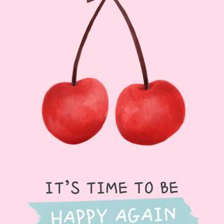 Cute cherry wallpaper