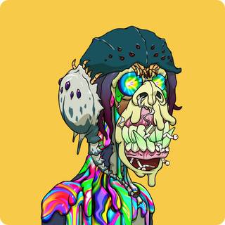 Drippy monkey wallpaper