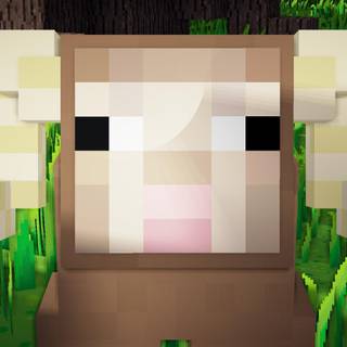 Minecraft goat wallpaper